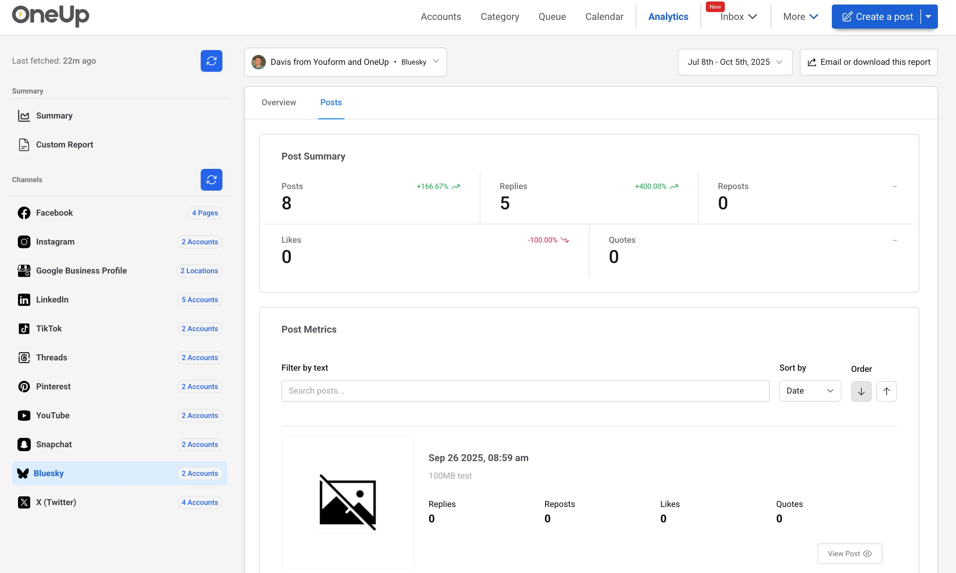 Bluesky Analytics